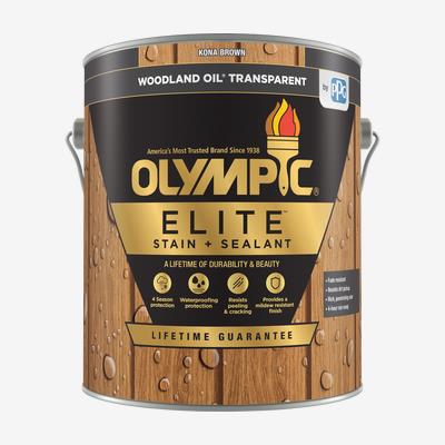 OLYMPIC<sup>®</sup> ELITE Transparent Woodland Oil Low VOC