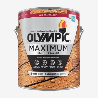 MAXIMUM<sup>®</sup> Stain + Sealant in One Semi-Transparent MAXIMUM<sup>®</sup> Stain + Sealant in One Semi-Transparent