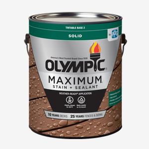 OLYMPIC<sup>®</sup> MAXIMUM<sup>®</sup> Solide à faible teneur en COV