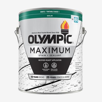 MAXIMUM<sup>®</sup> Stain + Sealant in One Solid Color MAXIMUM<sup>®</sup> Stain + Sealant in One Solid Color