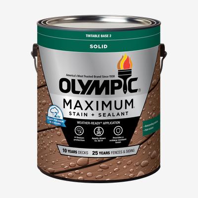 OLYMPIC<sup>®</sup> MAXIMUM<sup>®</sup> Solid Low VOC OLYMPIC<sup>®</sup> MAXIMUM<sup>®</sup> Solid Low VOC