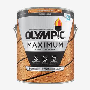 OLYMPIC<sup>®</sup> MAXIMUM<sup>®</sup> Exterior Toner Sealant + Stain In One - Oil Based