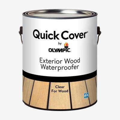 Quick Cover<sup>®</sup> by Olympic<sup>®</sup> - Exterior Wood Waterproofer