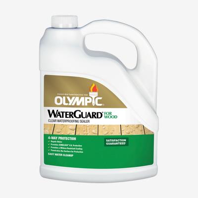 OLYMPIC<sup>®</sup> WATERGUARD<sup>®</sup> Exterior Clear Wood Sealer
